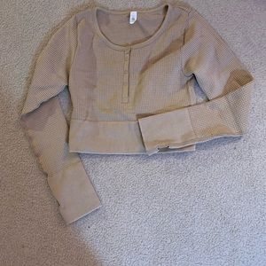 Offline American eagle brown long sleeve